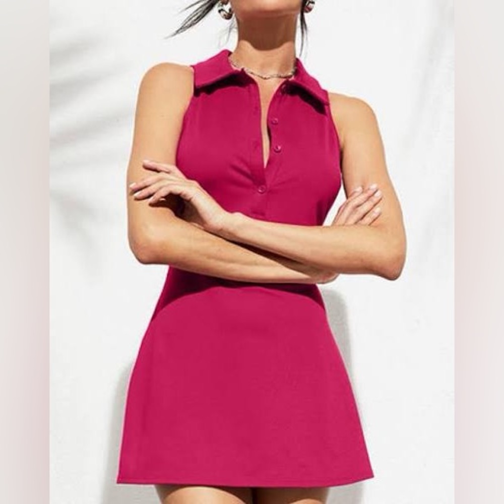 ALO Yoga Pink Mini Dress